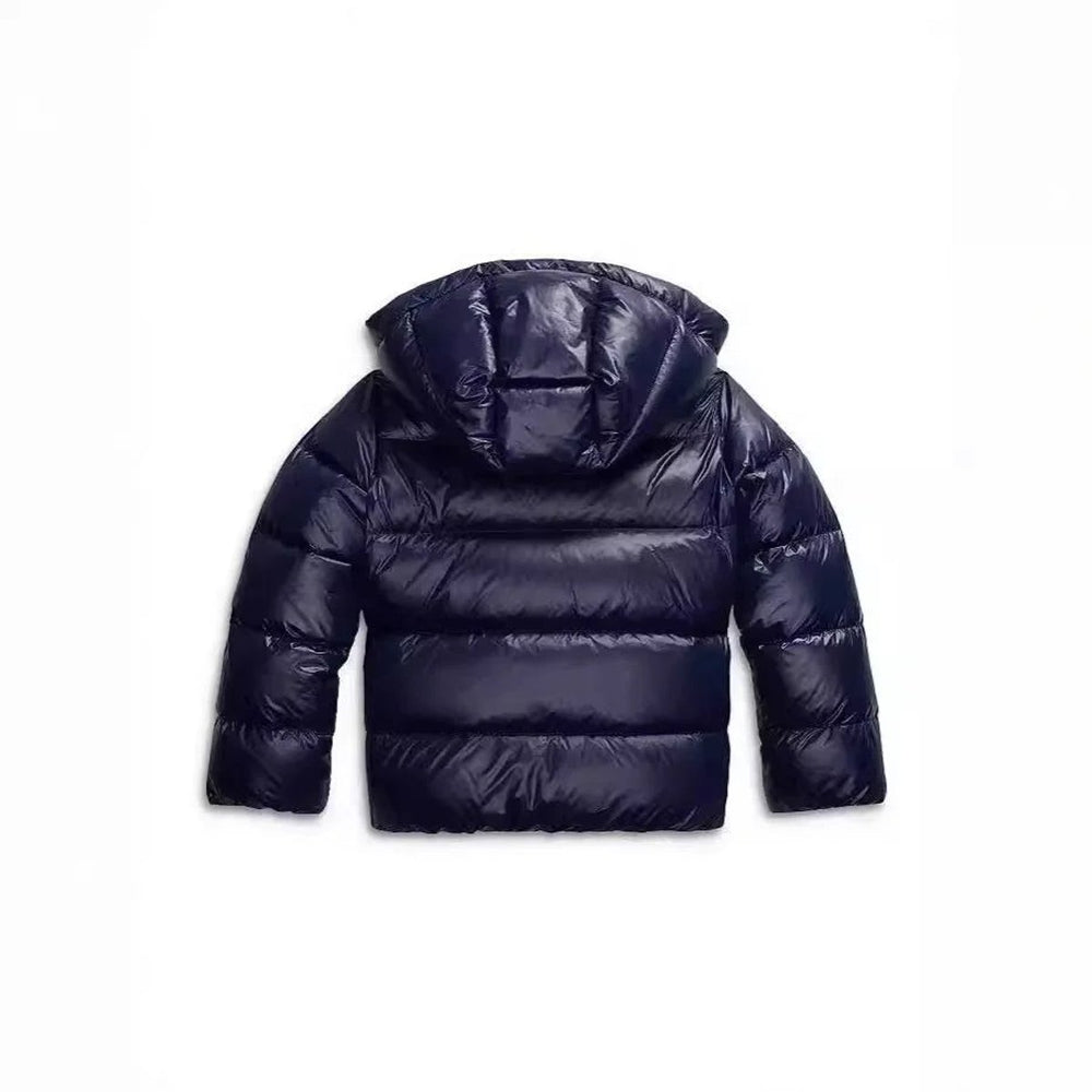 Ladies Puffer Jacket Hooded Windproof Cropped Coat