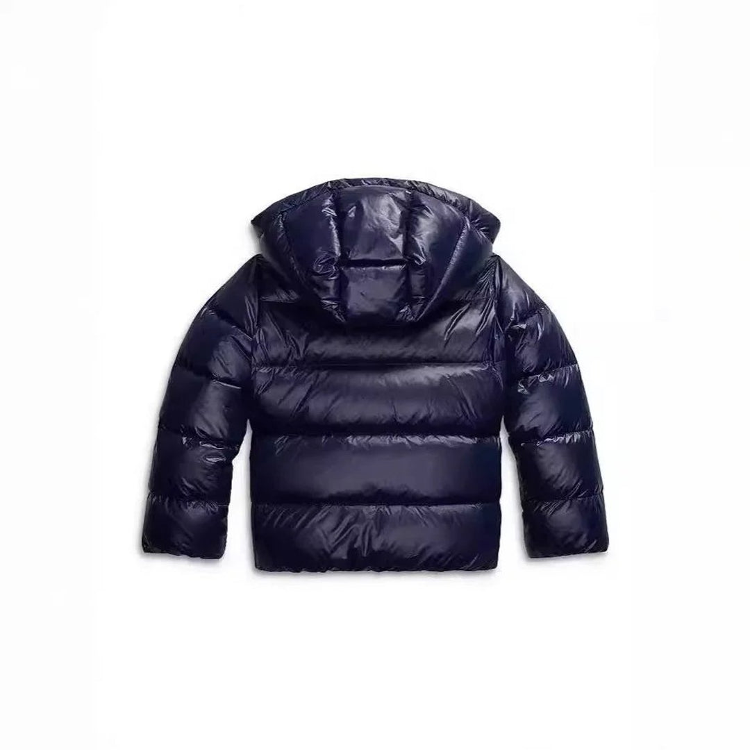 Ladies Puffer Jacket Hooded Windproof Cropped Coat