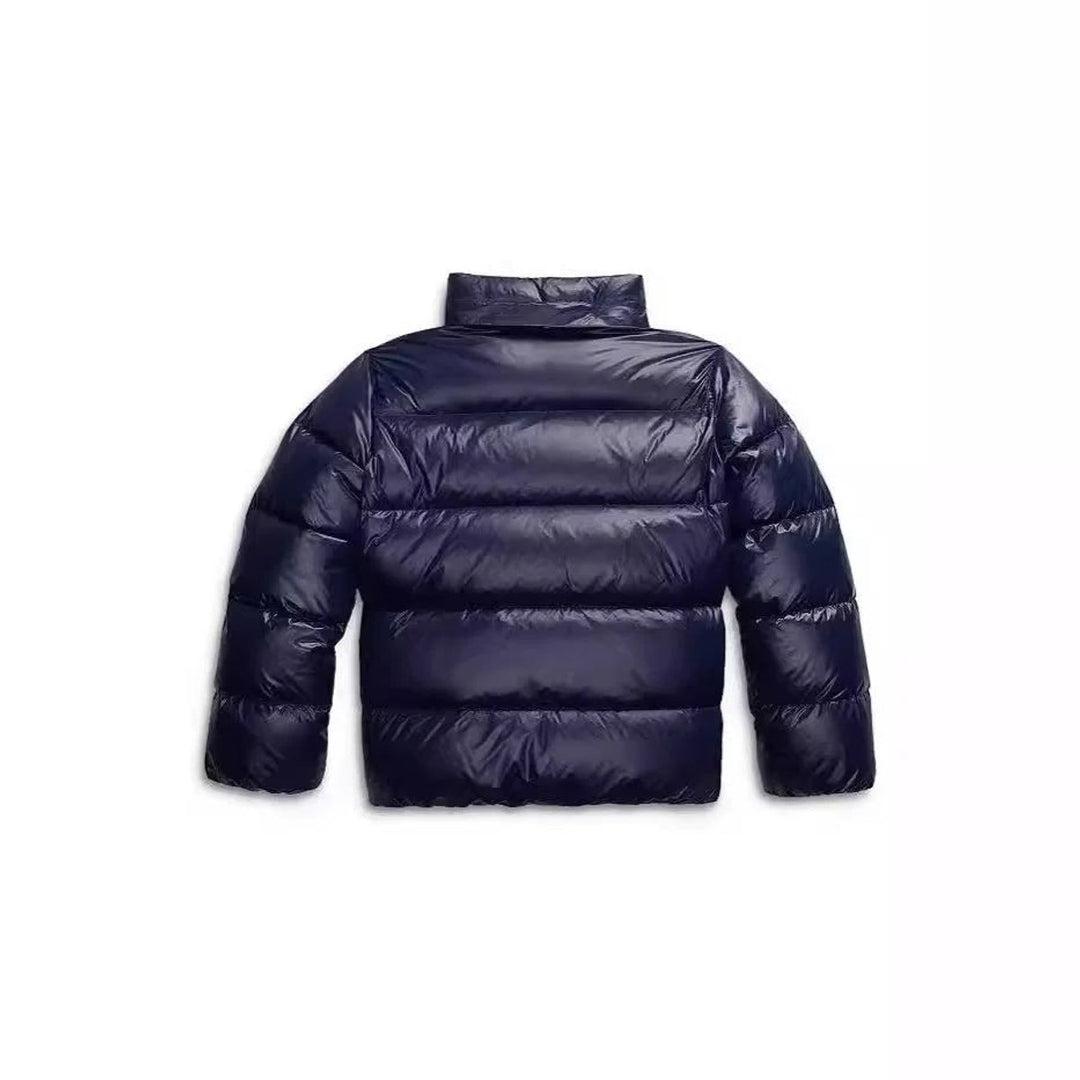 Ladies Puffer Jacket Hooded Windproof Cropped Coat
