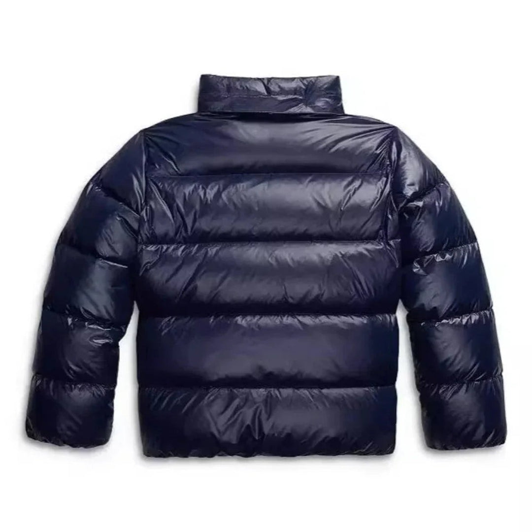 Ladies Puffer Jacket Quilted Hooded Insulated Coat