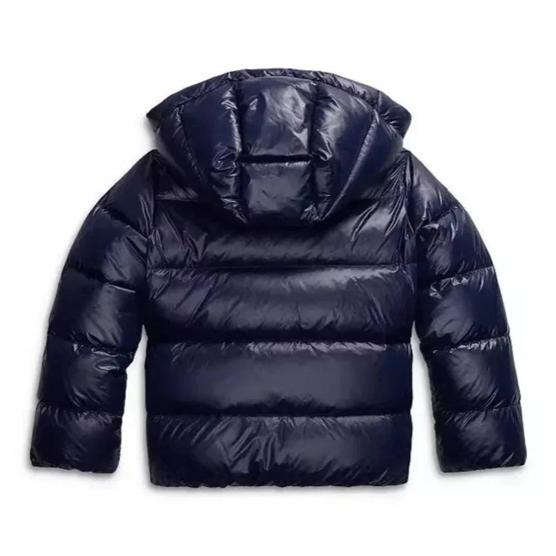 Ladies Puffer Jacket Quilted Hooded Insulated Coat