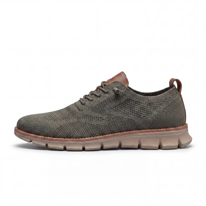 Men's Flyknit Lace-Up Oxford Casual Trainers