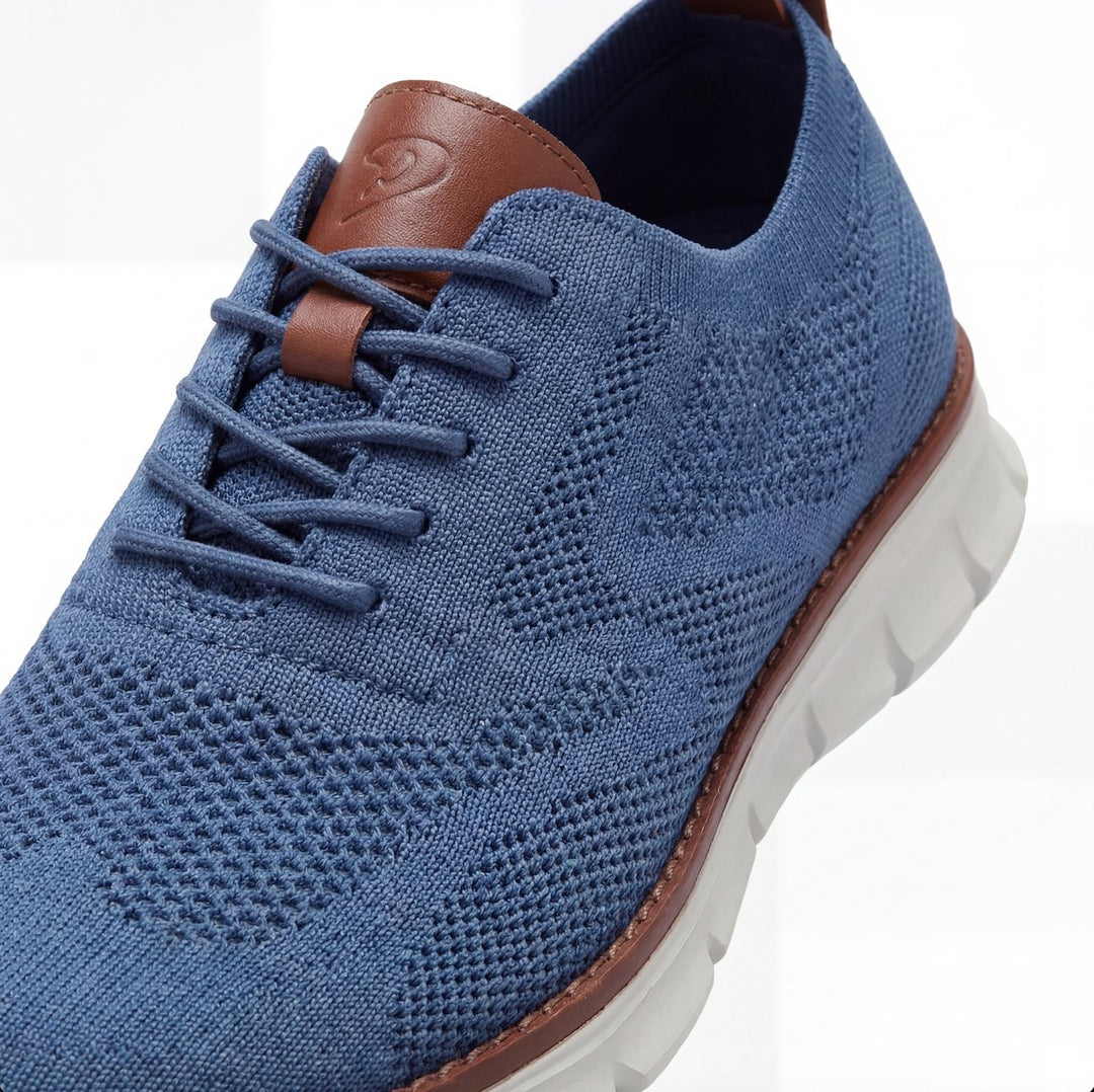 Men's Flyknit Lace-Up Oxford Casual Trainers