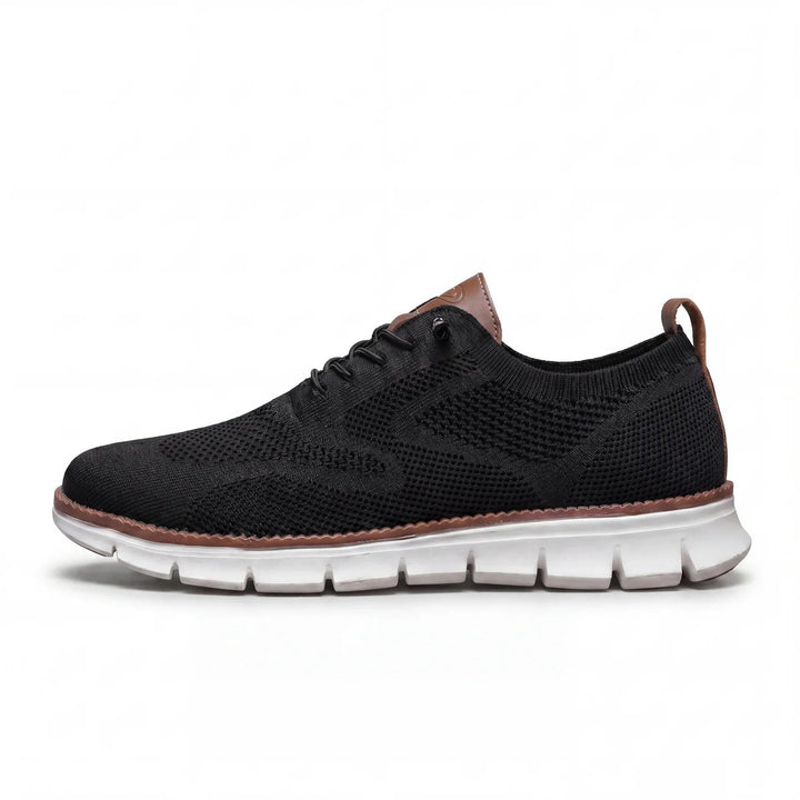 Men's Flyknit Lace-Up Oxford Casual Trainers