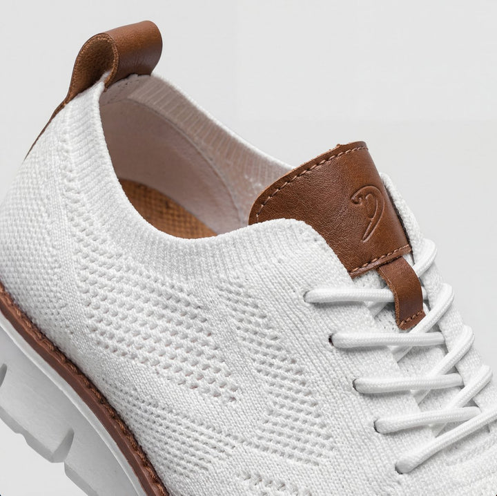 Men's Flyknit Lace-Up Oxford Casual Trainers