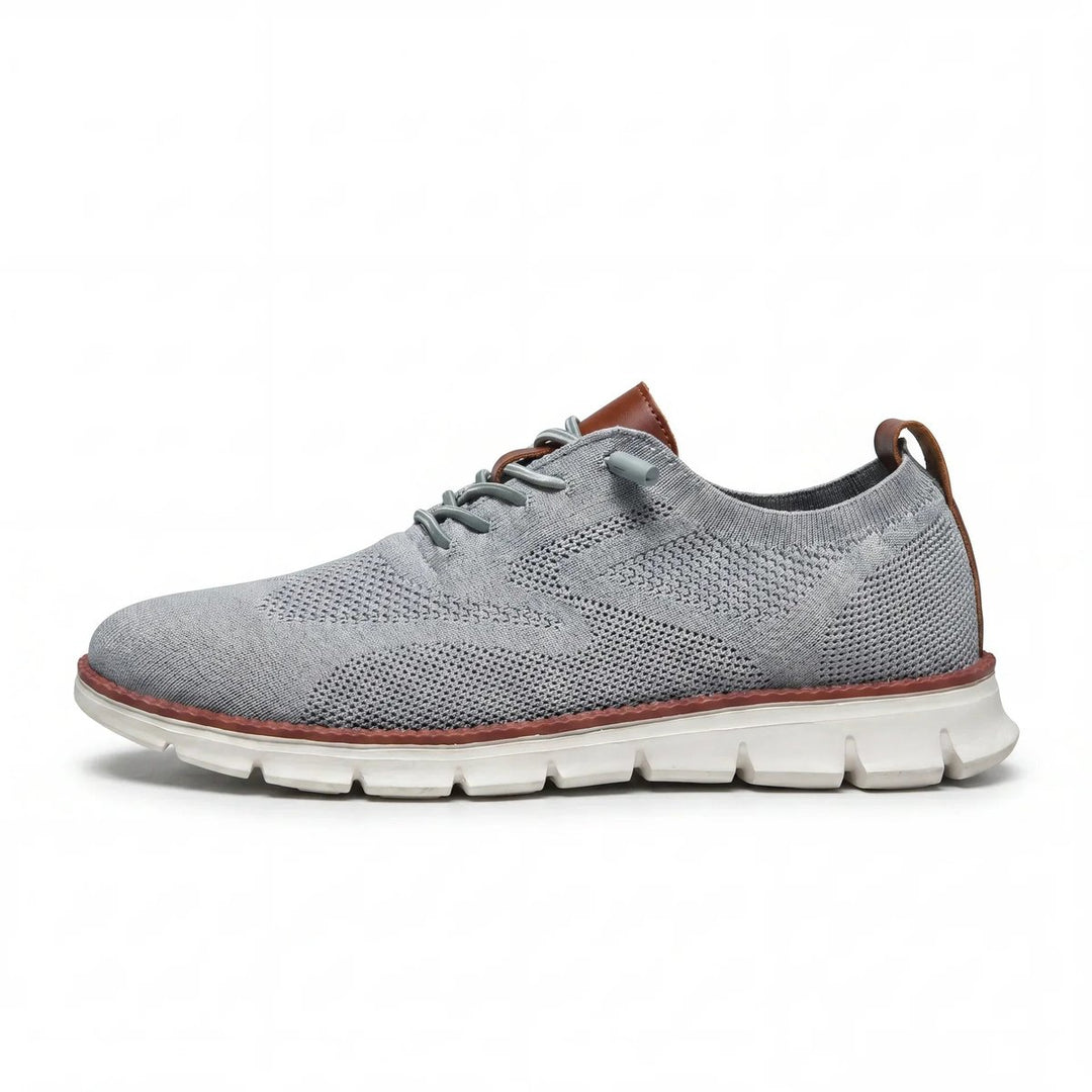 Men's Flyknit Lace-Up Oxford Casual Trainers