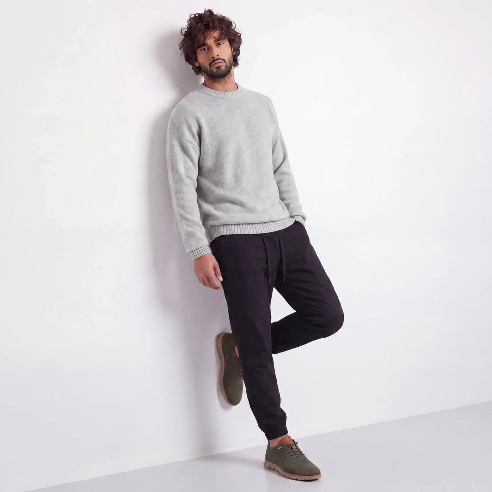 Men's Flyknit Lace-Up Oxford Casual Trainers