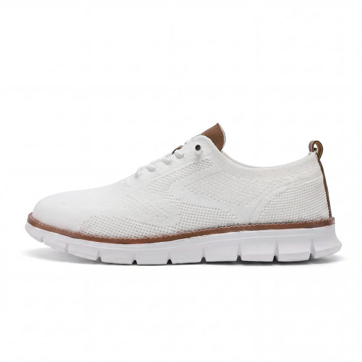 Men's Flyknit Lace-Up Oxford Casual Trainers