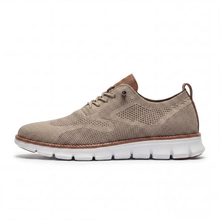 Men's Flyknit Lace-Up Oxford Casual Trainers