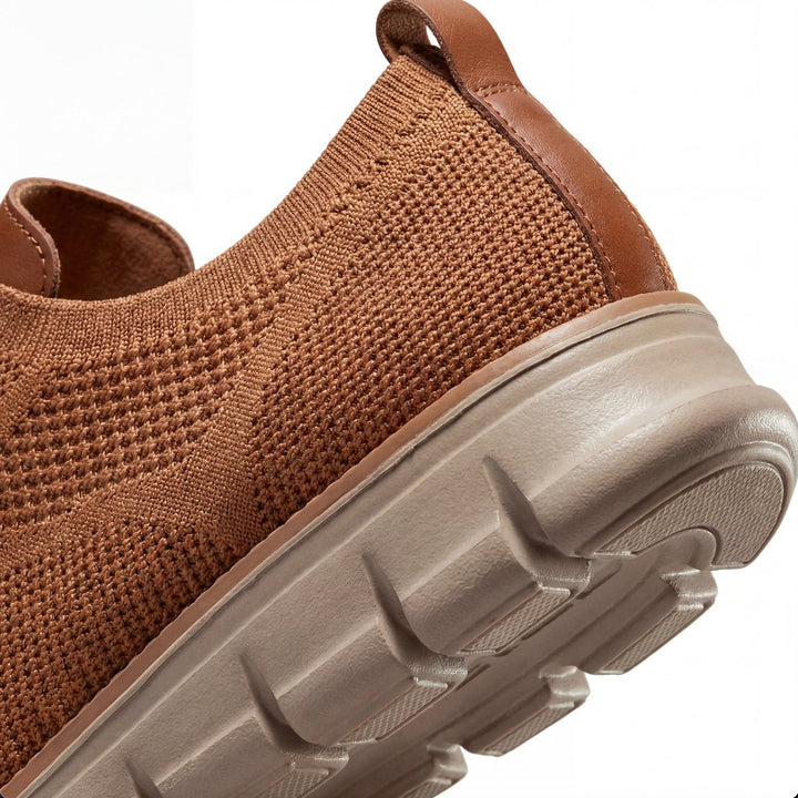 Men's Flyknit Lace-Up Oxford Casual Trainers