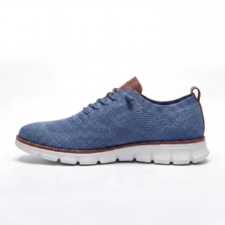 Men's Flyknit Lace-Up Oxford Casual Trainers