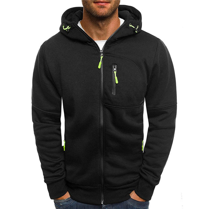 Men's Full Zip Hoodie Casual Fleece Sweatshirt