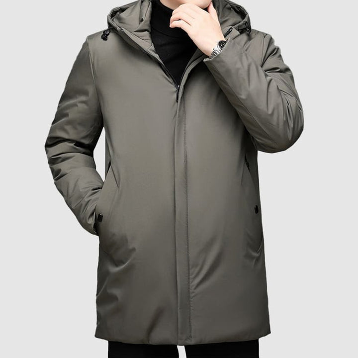 Men's Hooded Waterproof Insulated Winter Coat Jacket