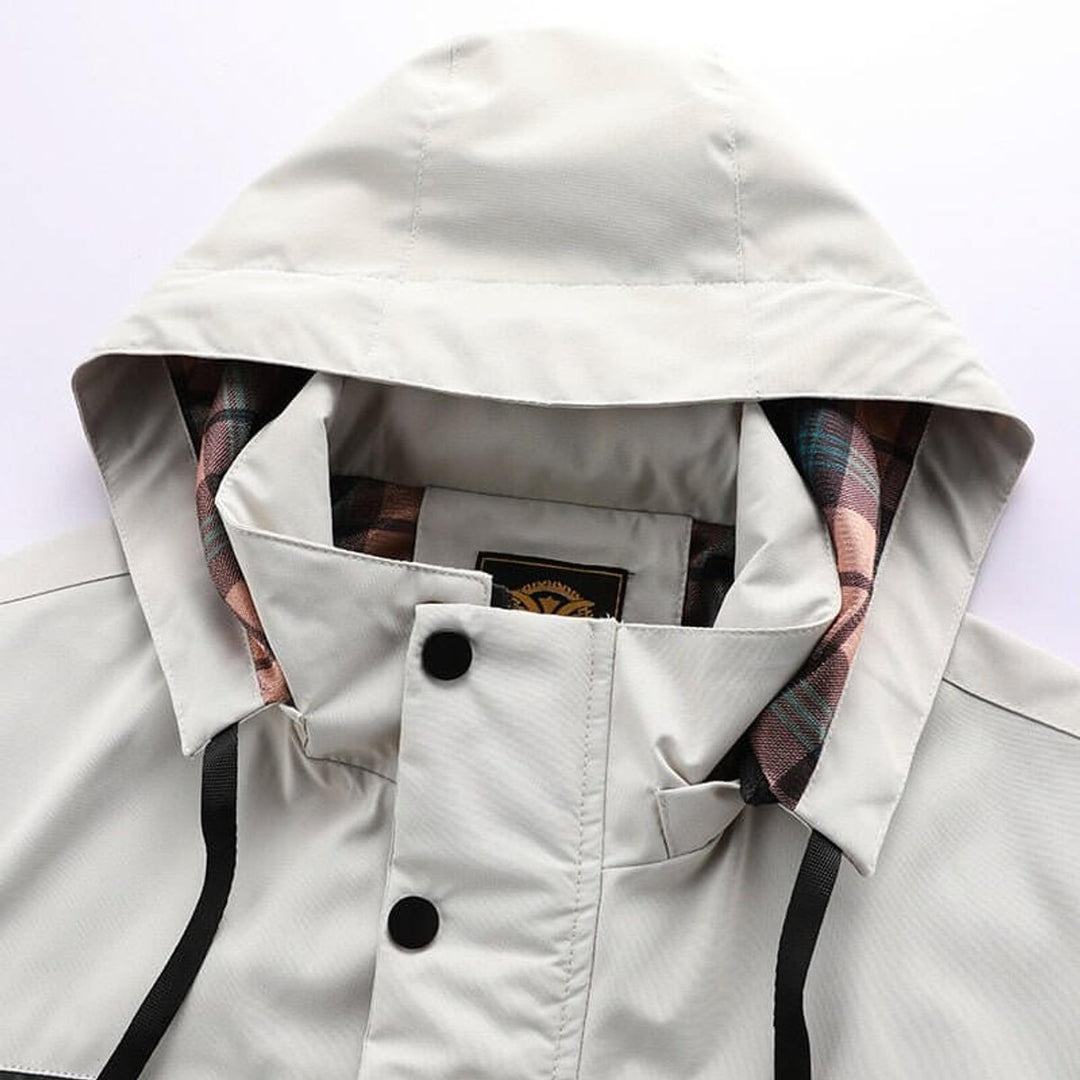 Men's Hooded Waterproof Windproof Softshell Jacket