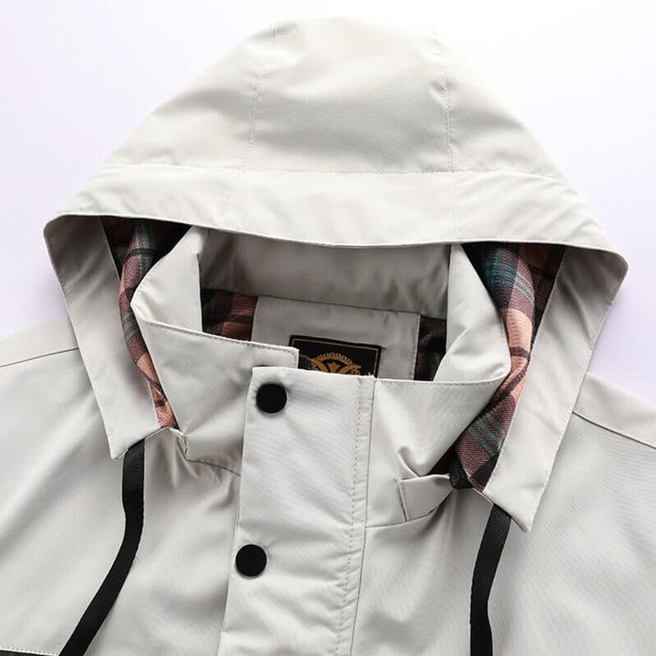 Men's Hooded Waterproof Windproof Softshell Jacket
