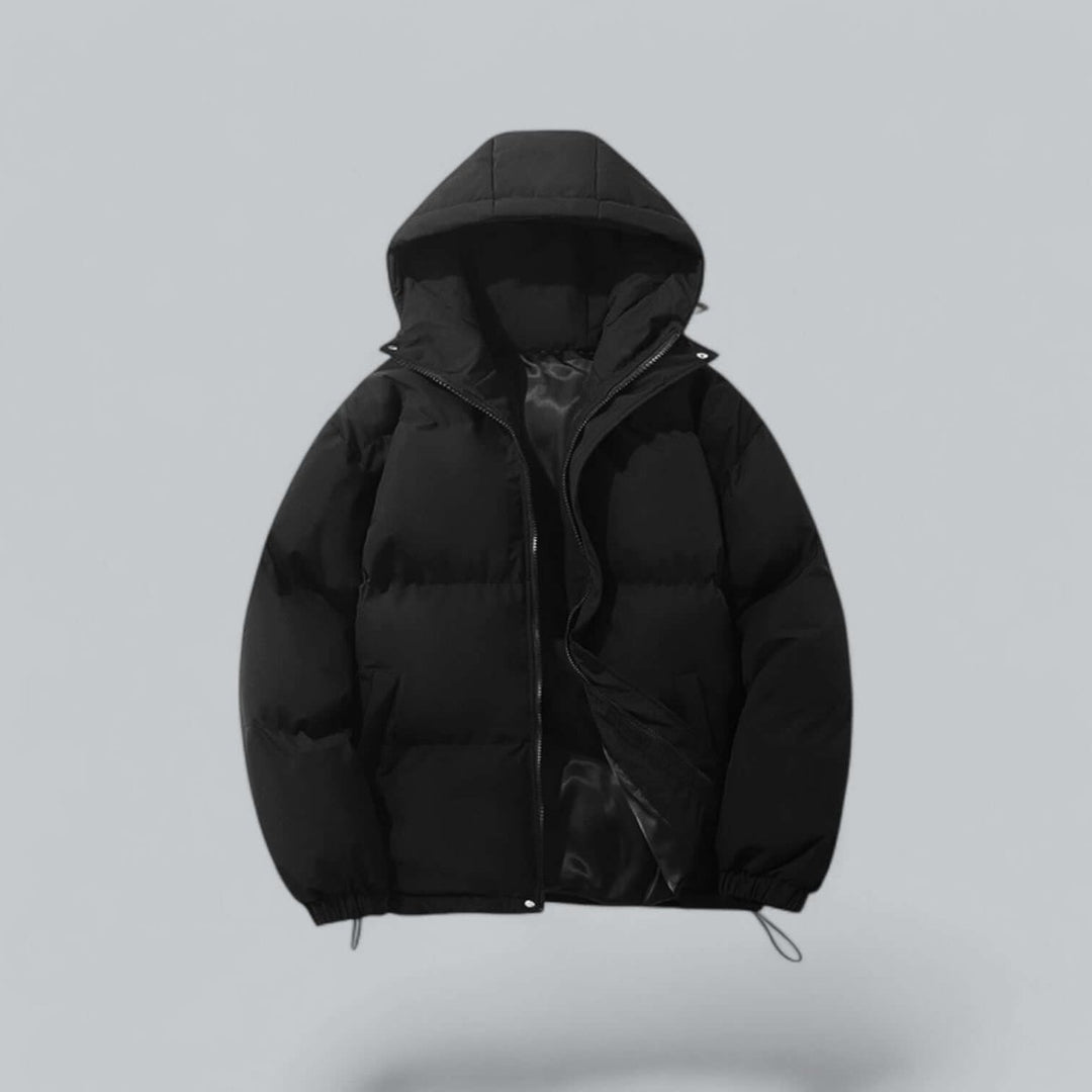 Men's Insulated Hooded Puffer Waterproof Winter Coat Jacket