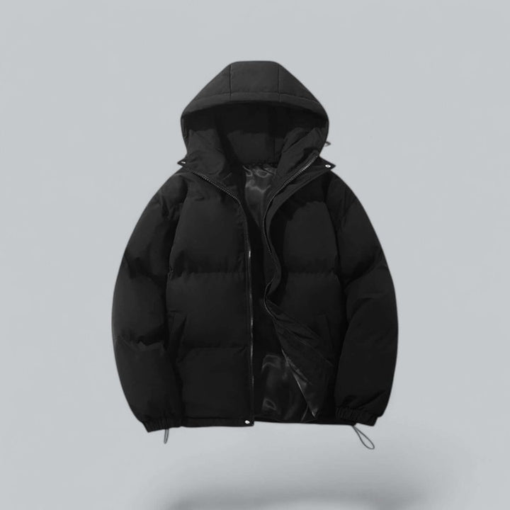 Men's Insulated Hooded Puffer Waterproof Winter Coat Jacket