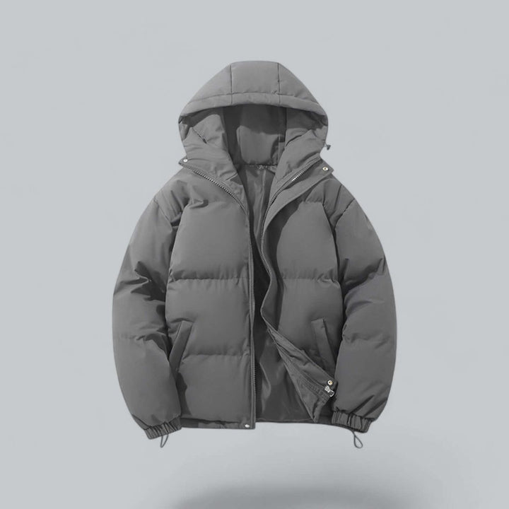 Men's Insulated Hooded Puffer Waterproof Winter Coat Jacket