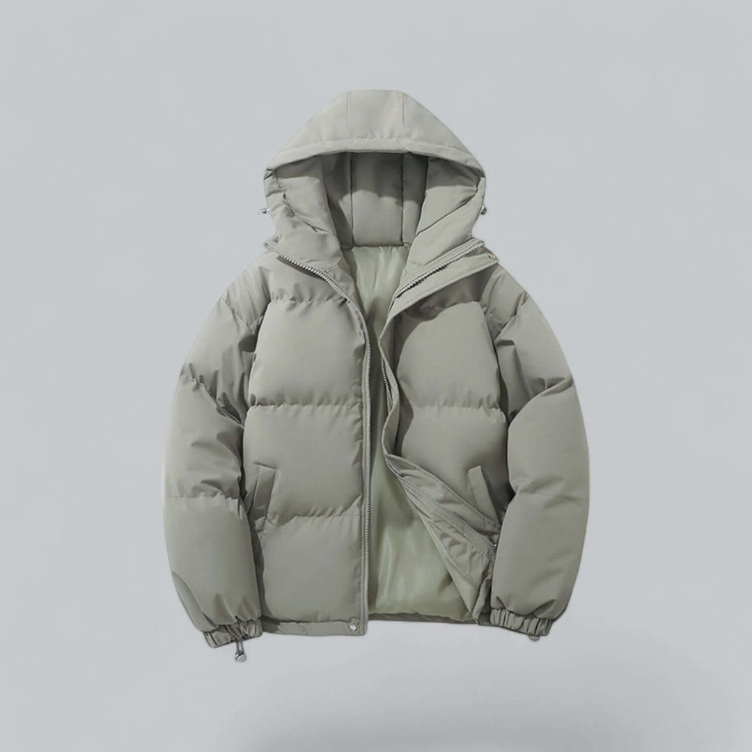 Men's Insulated Hooded Puffer Waterproof Winter Coat Jacket