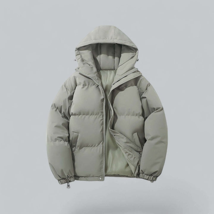 Men's Insulated Hooded Puffer Waterproof Winter Coat Jacket