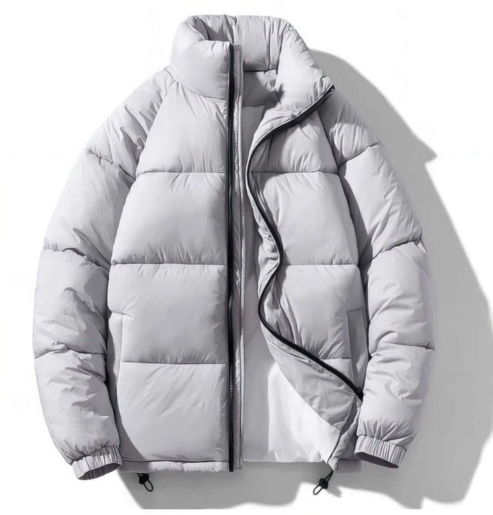Men's Insulated Puffer Bomber Jacket Waterproof Winter Coat