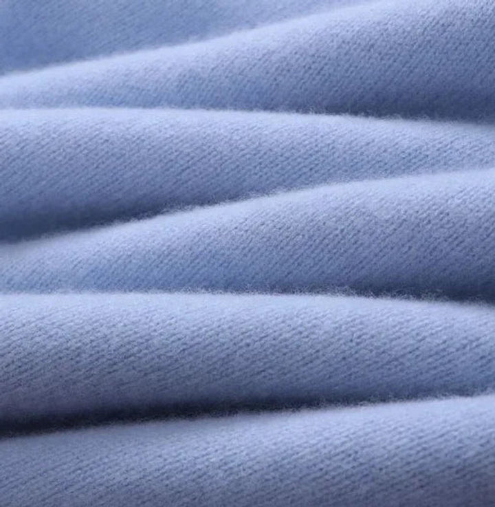 Mens Jumper Soft Mohair Crew Neck Knitted Pullover