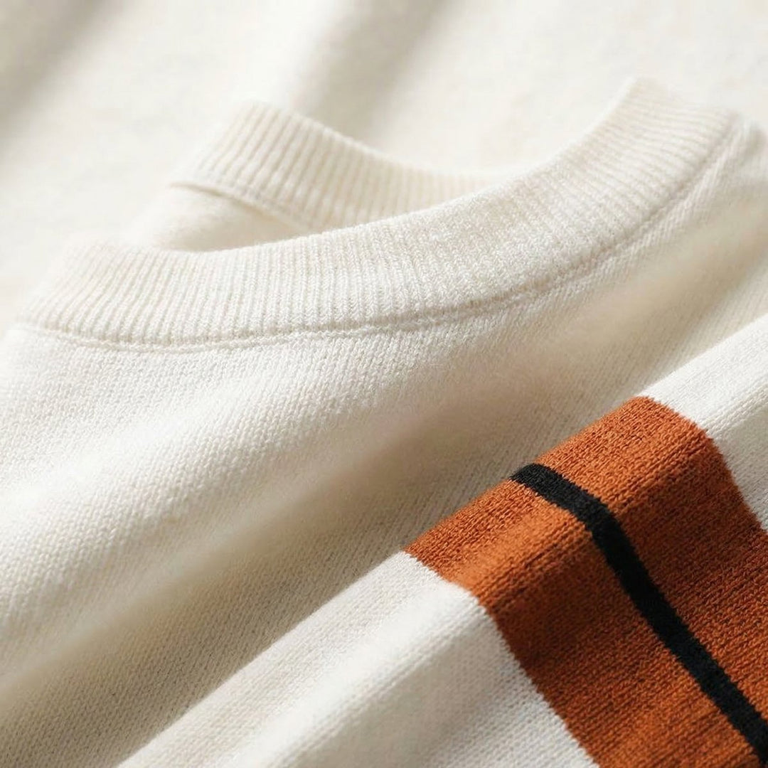 Men's Lightweight Cotton Knitted Jumper Sweater