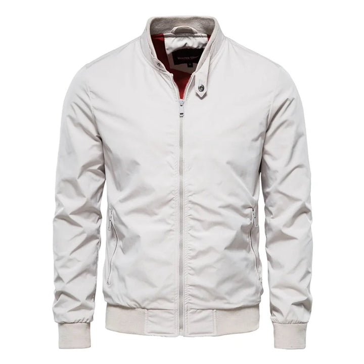 Men's Lightweight Zip-Up Bomber Jacket Casual Streetwear