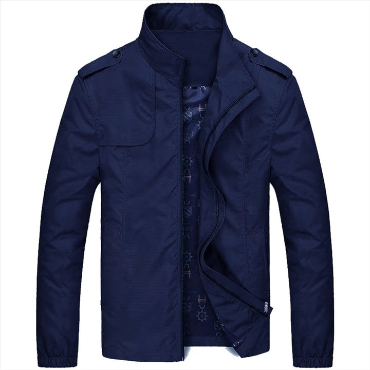 Men's Lightweight Zip-Up Waterproof Jacket Breathable Summer Coat