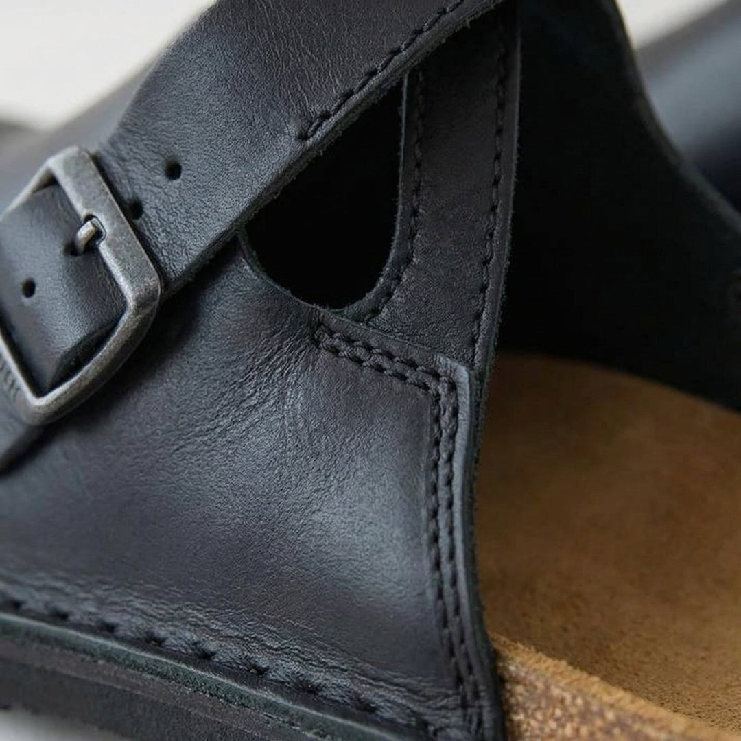 Men's Premium Leather Chelsea Boots Slip-On Clogs