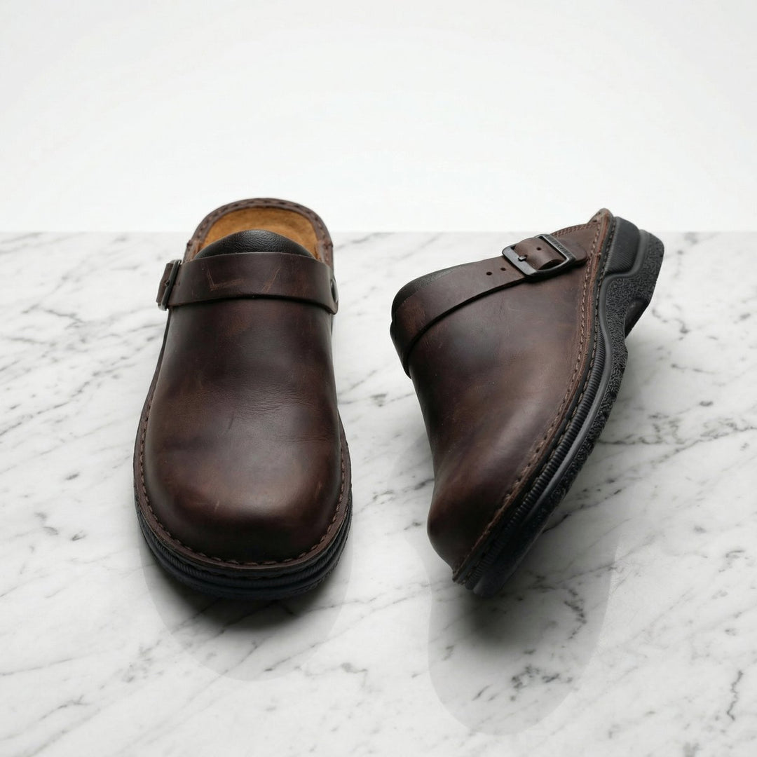 Men's Premium Leather Slip-On Chelsea Boots