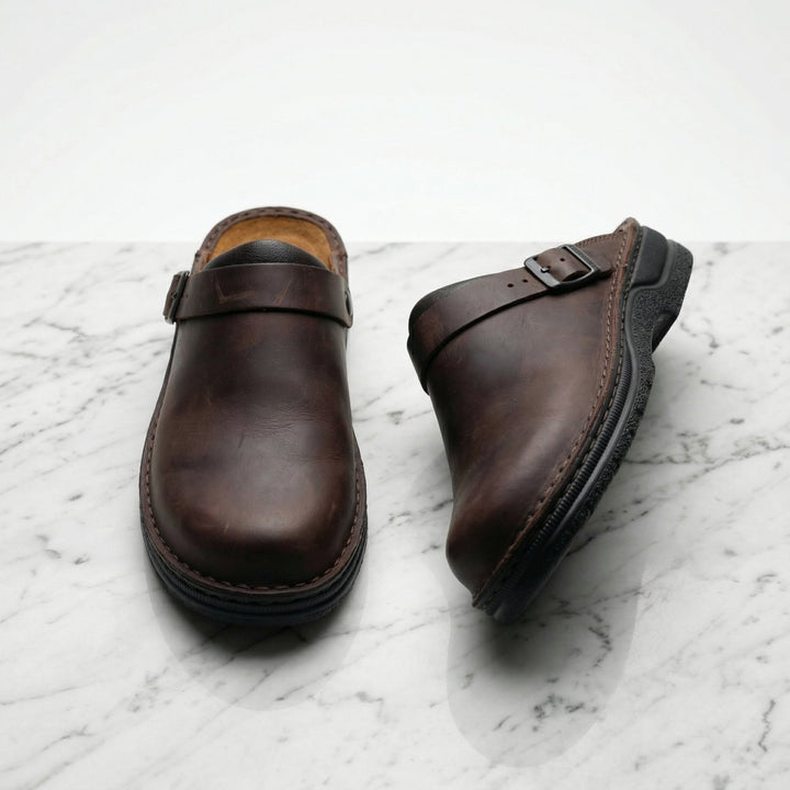 Men's Premium Leather Slip-On Chelsea Boots