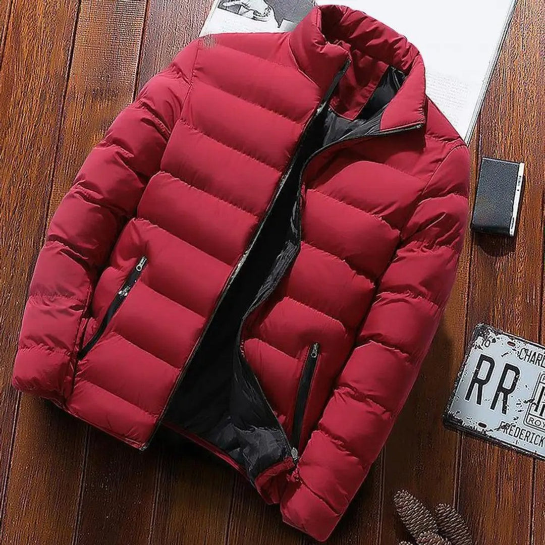 Men's Quilted Puffer Jacket Lightweight Insulated Winter Coat