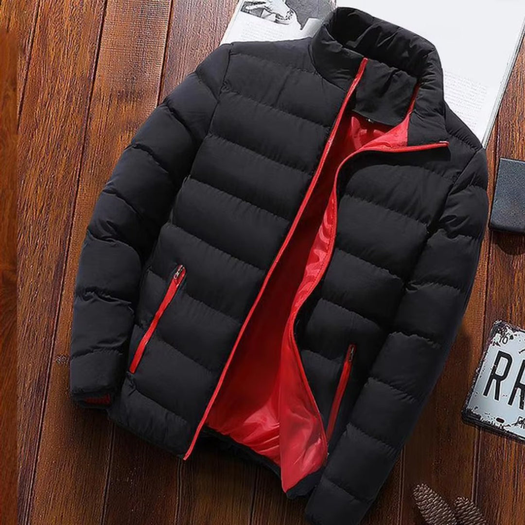 Men's Quilted Puffer Jacket Lightweight Insulated Winter Coat