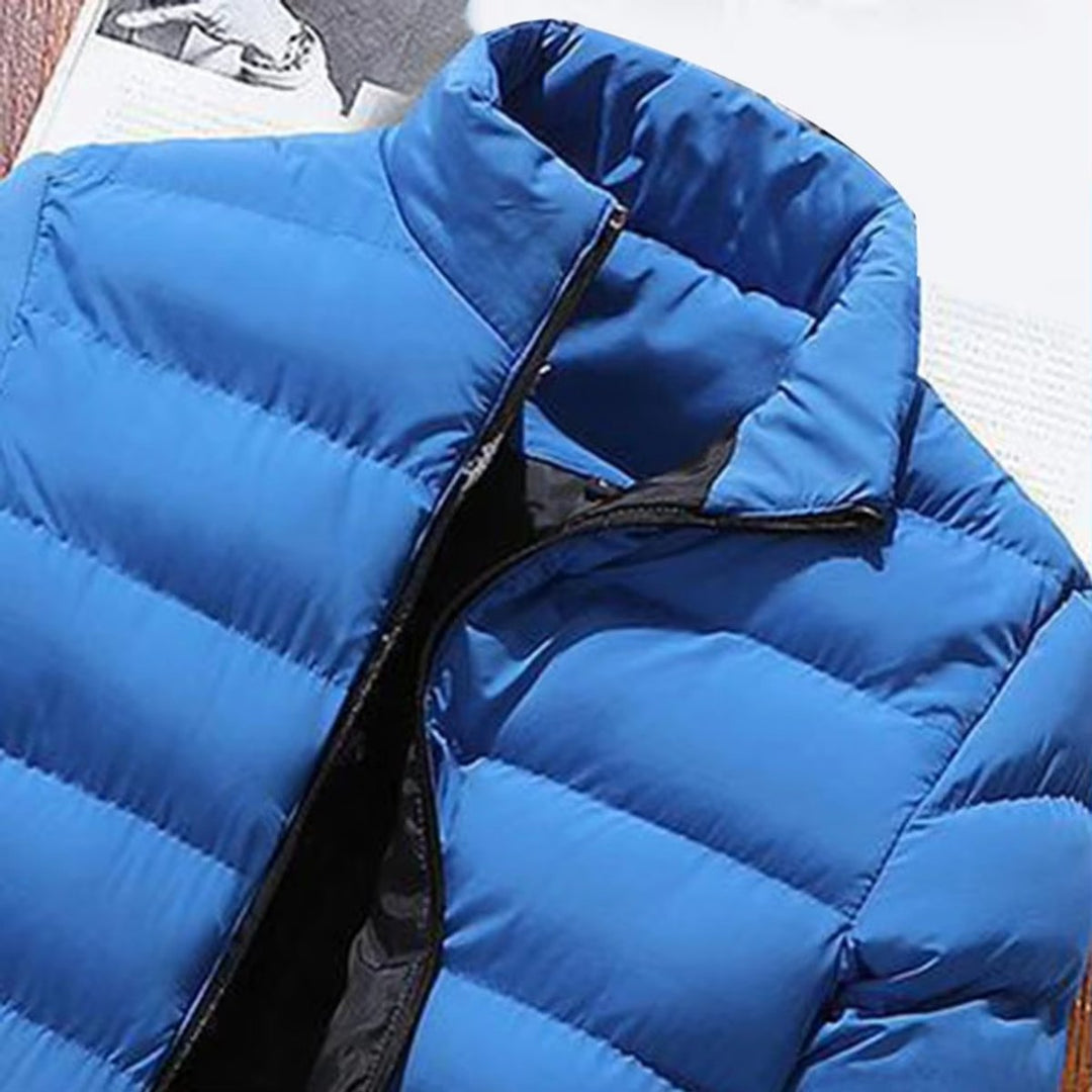 Men's Quilted Puffer Jacket Lightweight Insulated Winter Coat