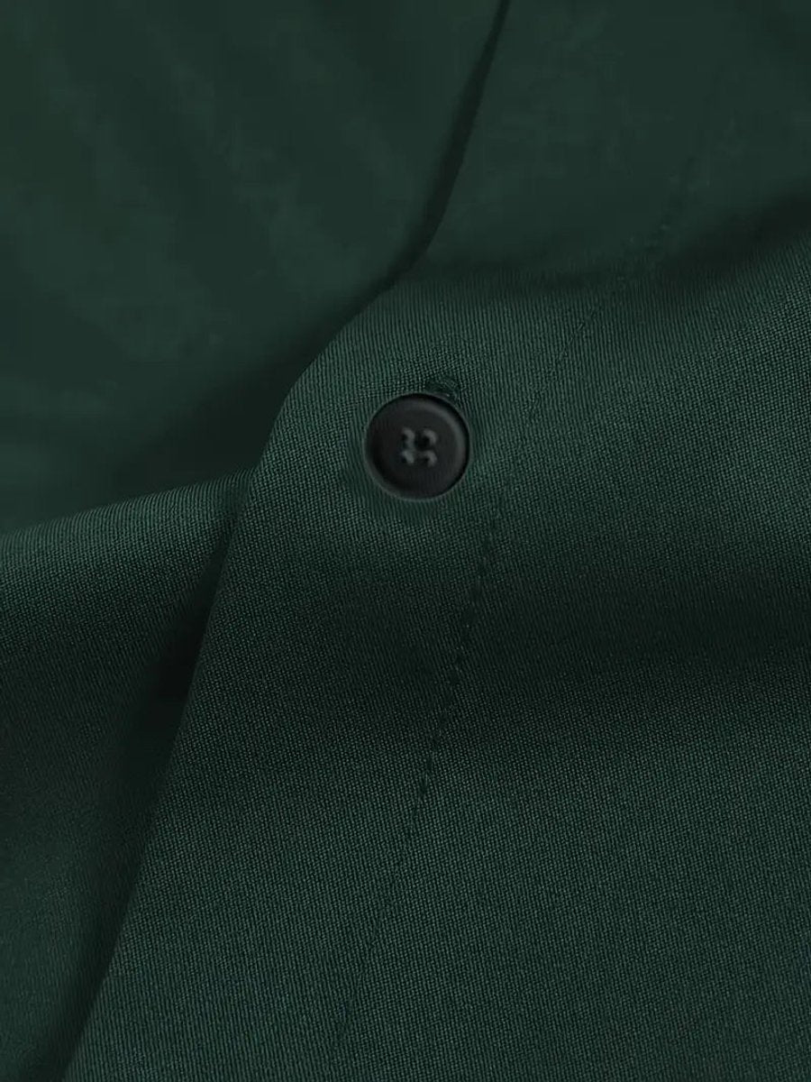 Mens Slim Fit Long Sleeve Button-Down Dress Shirt