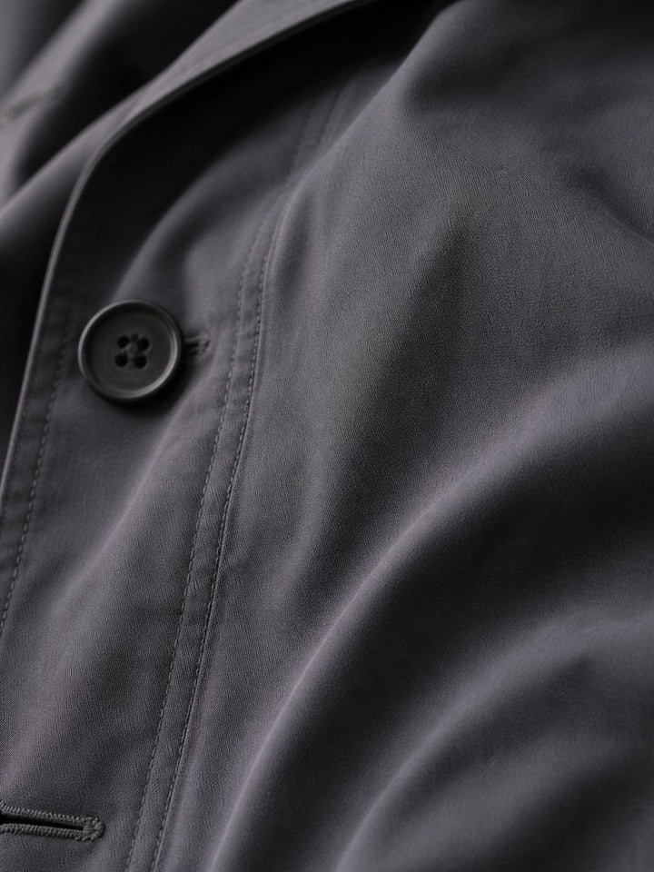 Men's Tailored Longline Waterproof Jacket Smart Coat