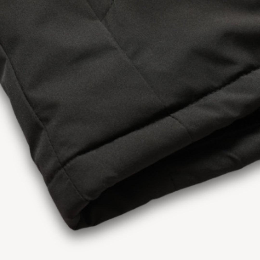 Men's Waterproof Hooded Jacket Adjustable Drawstring Outdoor Coat