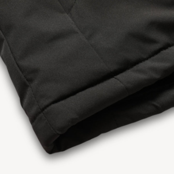 Men's Waterproof Hooded Jacket Adjustable Drawstring Outdoor Coat