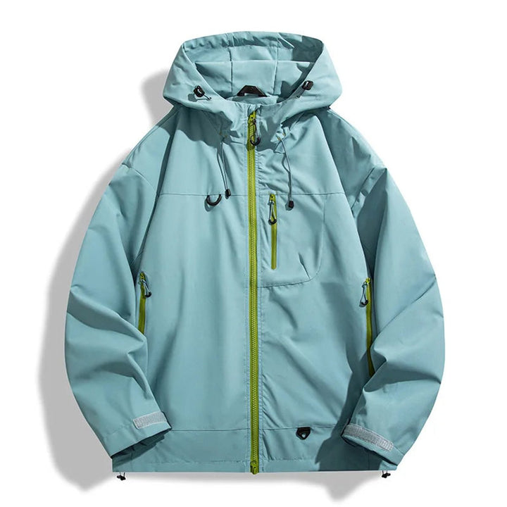 Men's Waterproof Hooded Outdoor Shell Jacket