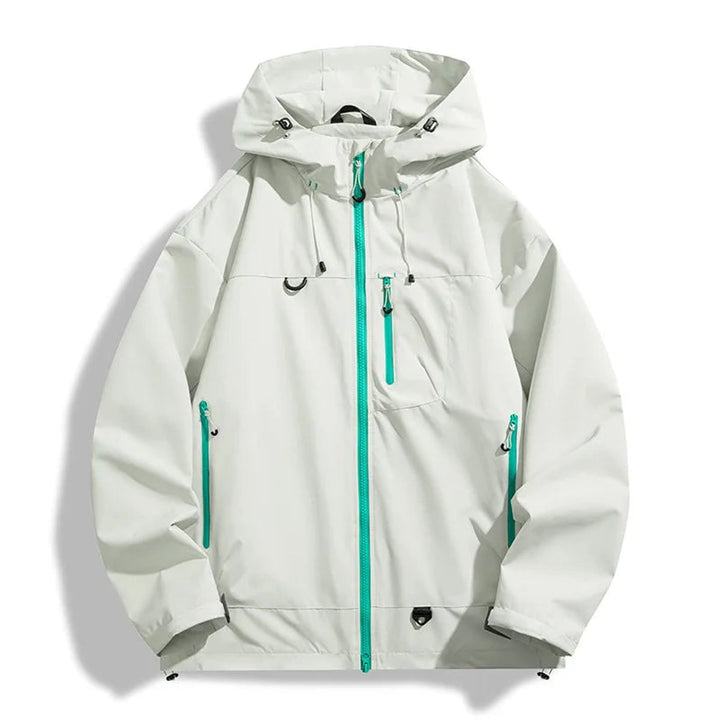 Men's Waterproof Hooded Outdoor Shell Jacket