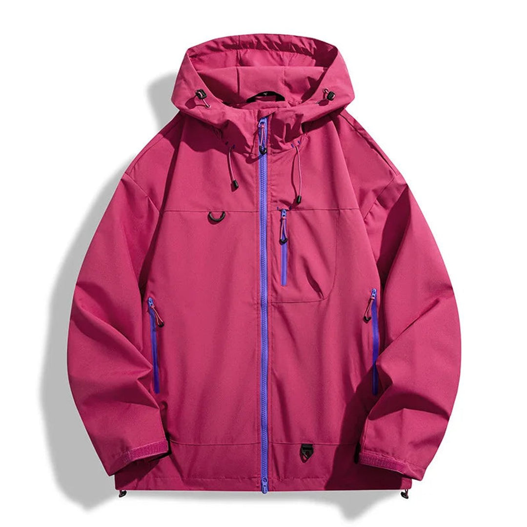 Men's Waterproof Hooded Outdoor Shell Jacket