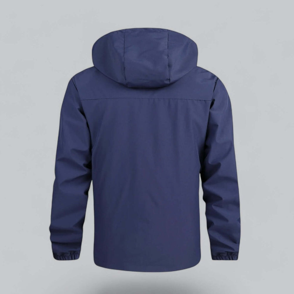 Men's Waterproof Hooded Windproof Jacket Lightweight Outerwear