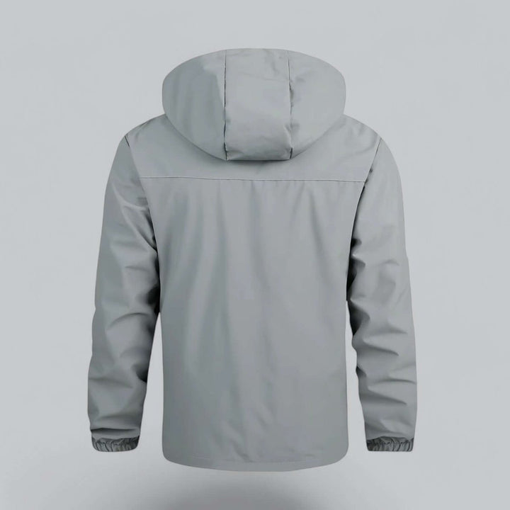 Men's Waterproof Hooded Windproof Jacket Lightweight Outerwear