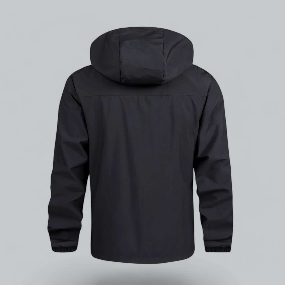 Men's Waterproof Hooded Windproof Jacket Lightweight Outerwear