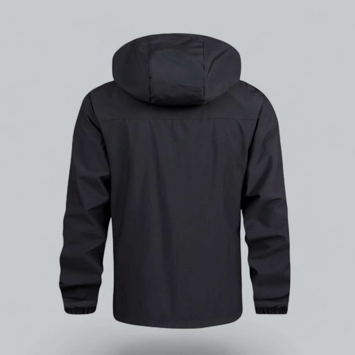 Men's Waterproof Hooded Windproof Jacket Lightweight Outerwear
