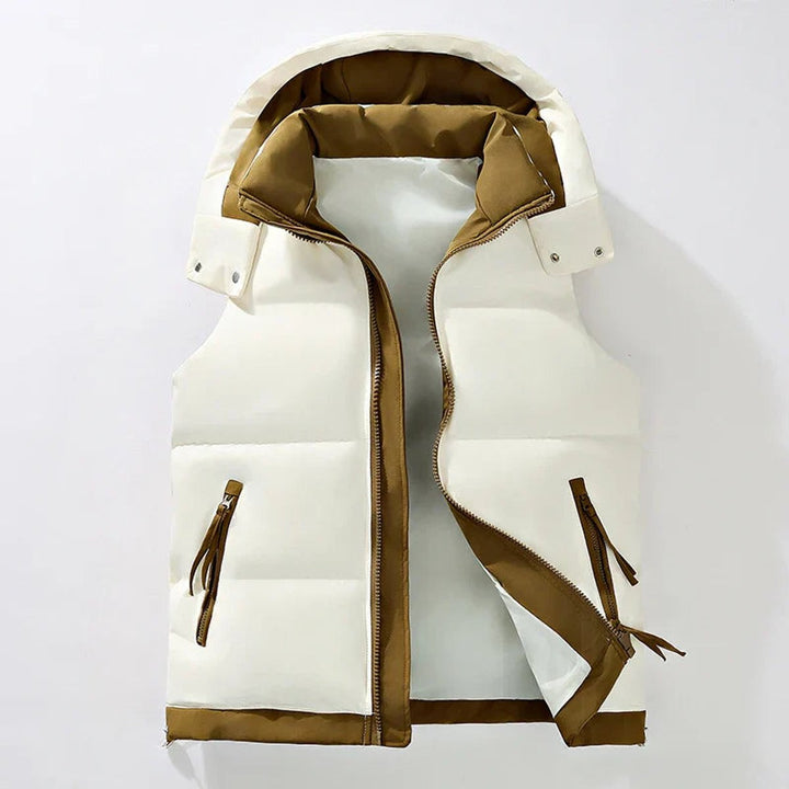 Men's Waterproof Insulated Hooded Puffer Gilet Vest