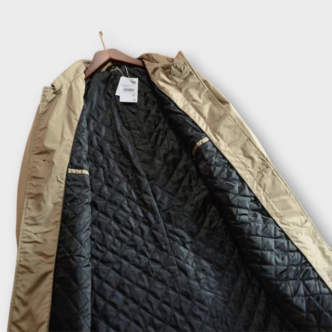 Men's Waterproof Relaxed-Fit Weather-Resistant Overcoat