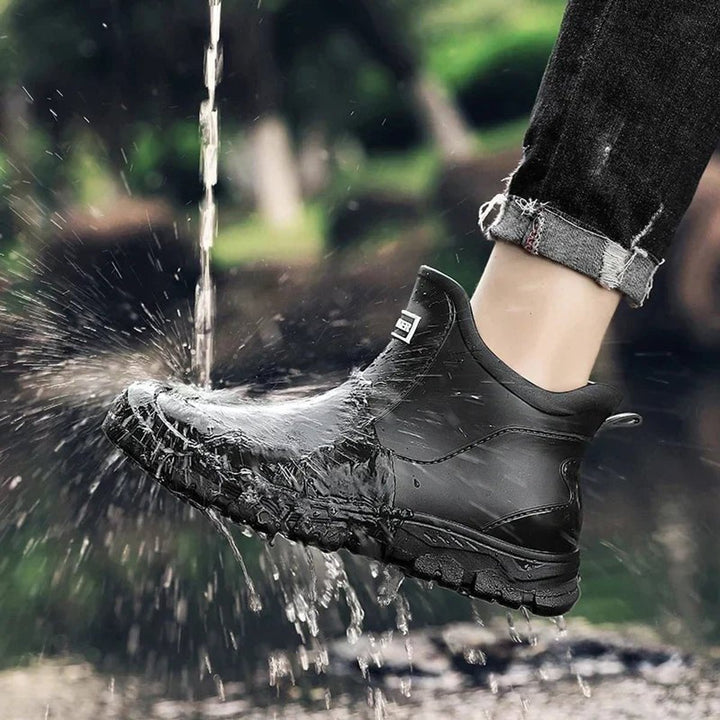 Men's Waterproof Slip-On Chelsea Ankle Boots All-Terrain