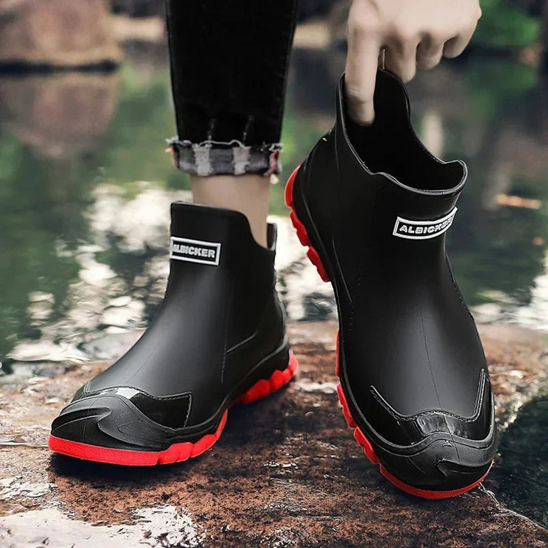 Men's Waterproof Slip-On Chelsea Ankle Boots All-Terrain